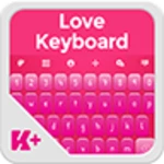 love keyboard android application logo